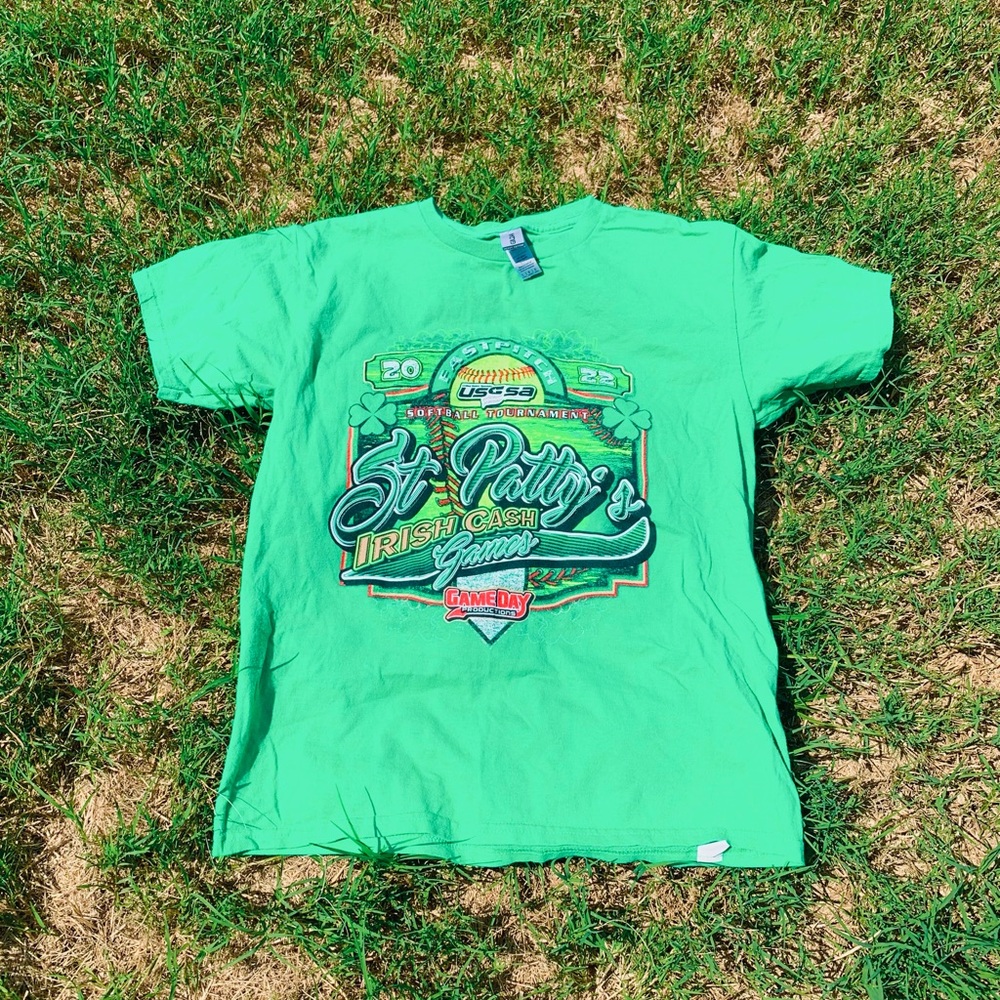 Gildan Bright Green Heavy Cotton T-Shirt